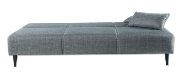 Divano lipari 3posti recliner grigio reclinabile inclusi 2 cuscini