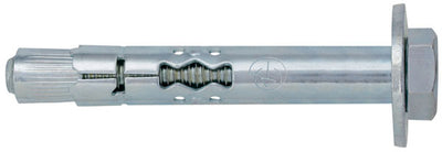 Ancorante in lamiera avvolta mm.12,0x70 con vite testa esag.blist.5pz.