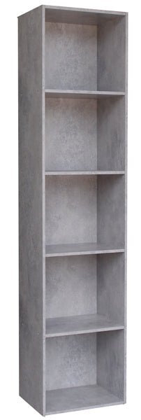 Libreria 40x29x172h cemento