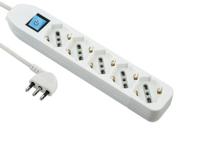 Multipresa universale 5p cavo 1,5mt