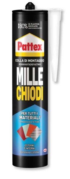 Pattex millechiodi water resistant cartuccia gr.450