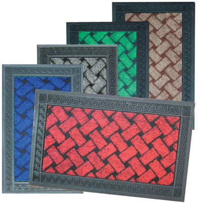 Tappeto Zerbino greca cm.50x80 rettangolare
