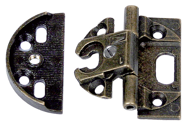 Cerniera in battuta mm.40x15x9,5 bronzo