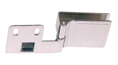 Cerniere per vetro da 4 a 6 mm nichelate