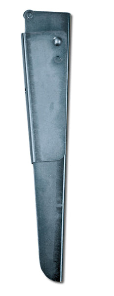 Mensola rib.incl.cm.27,5 ac.zin.bia