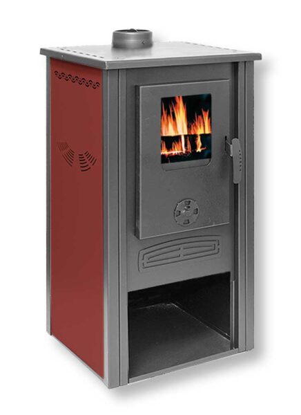 Stufa a Legna Kristina Bordeaux 8.45Kw