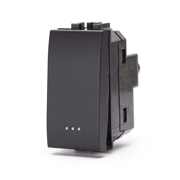 Invertitore Singolo nero Serie Living