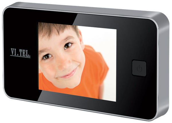 Spioncino digitale colore silver