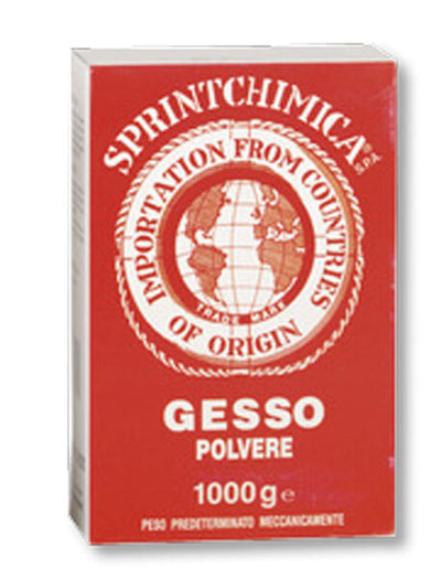 Gesso polvere scatola kg1