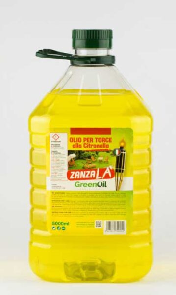Olio Citronella per torce 5 LT.