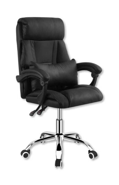 Poltrona ufficio Mia nero 68x63x116/126h