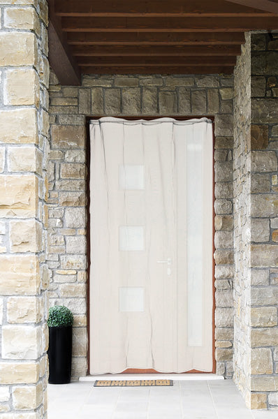 Zanziera a tenda per porte 150x250 bianca