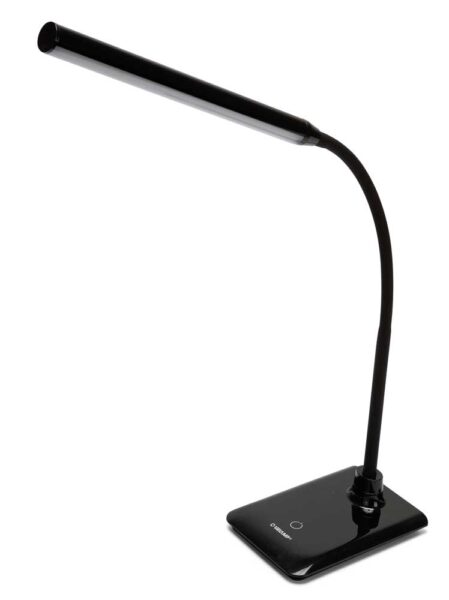 Lampada slim da tavolo led 6W 12V nera