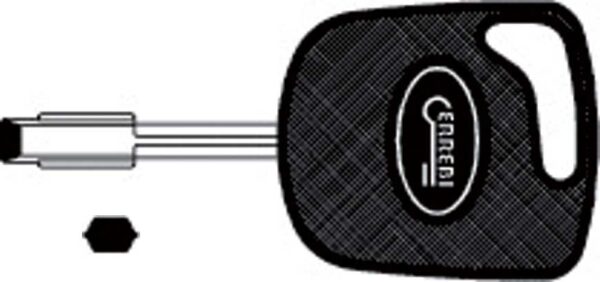 Chiave Auto Speciali Senza Transponder T00TB1P
