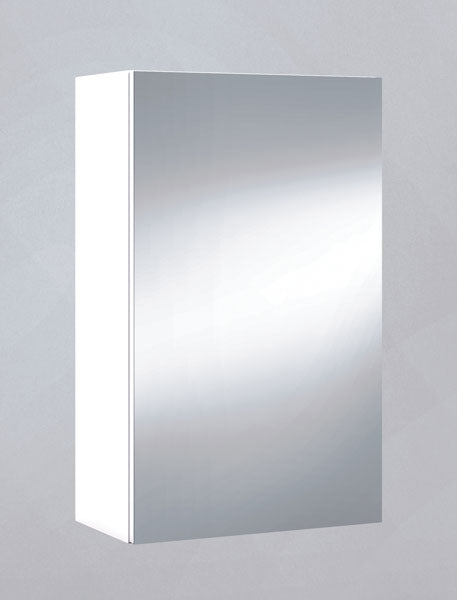 Armadietto con specchio 1anta cm.40x21x65h finitura bianca