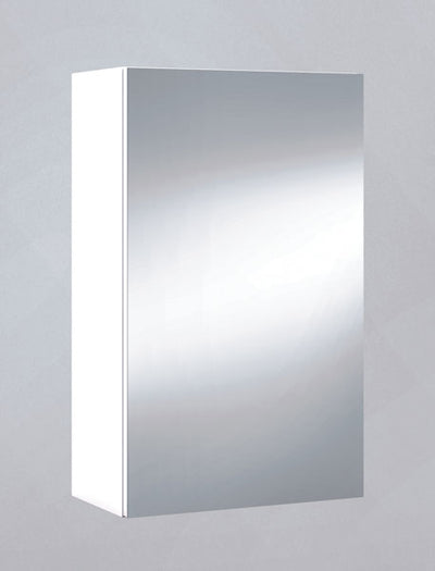 Armadietto con specchio 1anta cm.40x21x65h finitura bianca