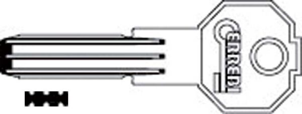 Chiave Punzonata P15 (SLC PF20)