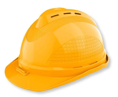 Elmetto di Sicurezza in PE Giallo