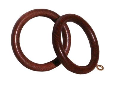 Anelli 075 in polietilene bianco con occhiolo (pz.100)