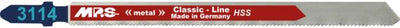 Lame taglio metallo/alluminio per seghetto alternativo 132MM (BL.2PZ)