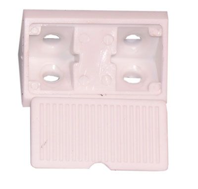 Giunzione angolare mm.34x28 bianco