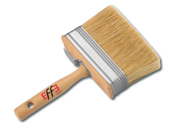 Plafone setola bionda manico legno cm 3x12
