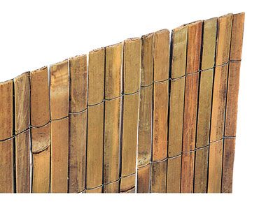 Arella beach in bambù spaccato con legatura filo acciaio mt.1x3