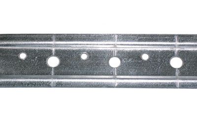 Barra appendipensili in acciaio zincato mm: 1,2 x 50 x 2000h