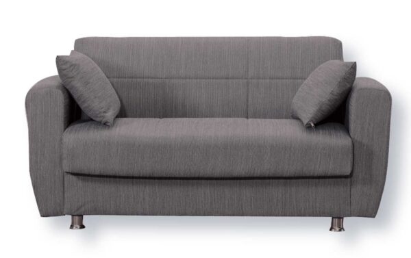Divano letto symphony 2 posti grigio medio 57