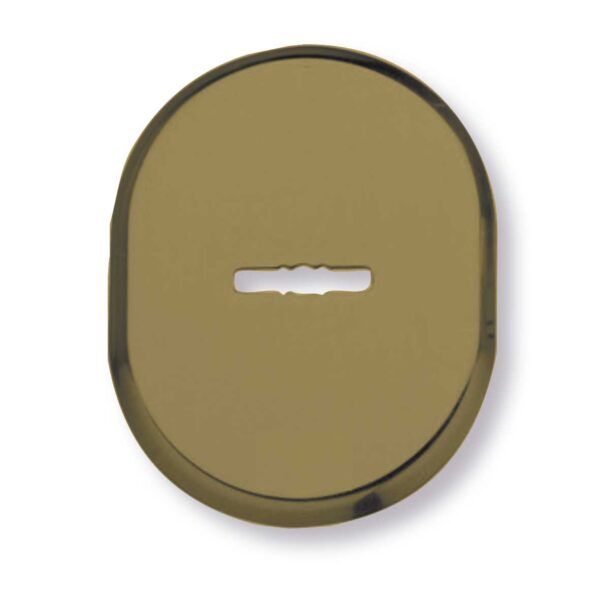 Bocchetta doppia mappa con premontaggio plastica bronzo anodizzato