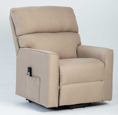 Poltrona relax 2 motori sabbia meccanismo elettrico cm.84x100x103h