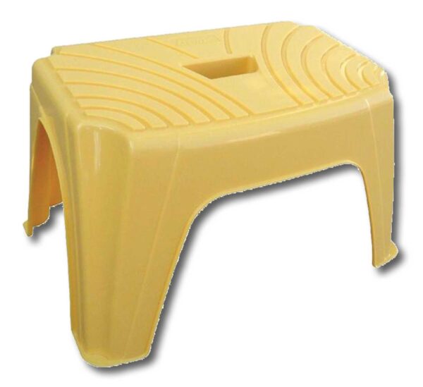 Sgabello step 1 cm.38x24,5x22h colori assortiti bama