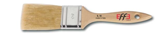 Pennellesse setola bionda lunga manico legno Effe n.40