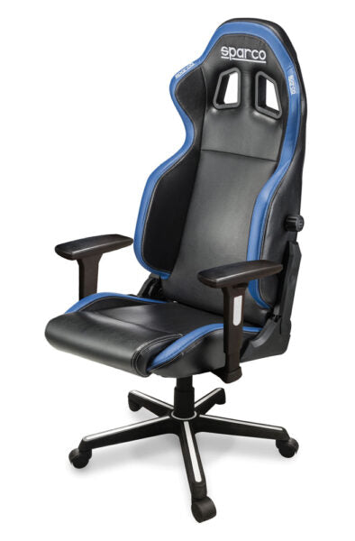 Poltrona uff.sparco icon ne/azzurro