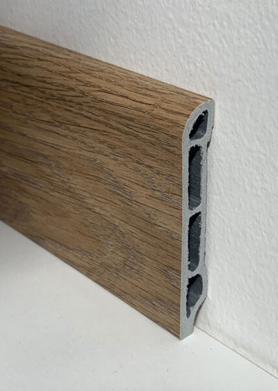 Battiscopa batilam mm.2.500 x 11 x 70 finitura: rovere bosco