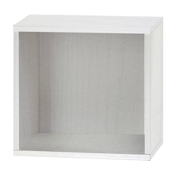 Cubo impilabile 35x29x35cm bianco alpes
