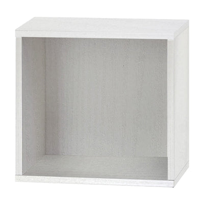 Cubo impilabile 35x29x35cm bianco alpes