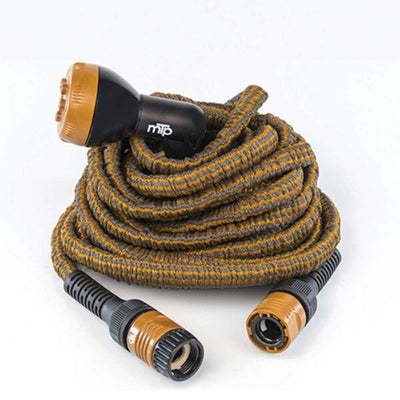 Tubo estensibile wally con pistola e accessori 7,5/15 mt.bronzo grigio