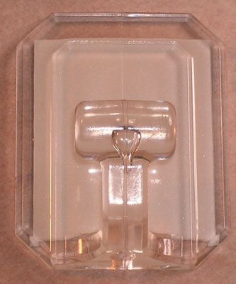 Ganci maxi plastica traspar.(pz.30)