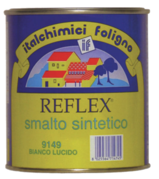 Smaltino lt.0,125 rosso carminio