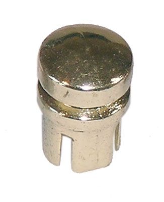 Finalino ottone d.13 oro lucido