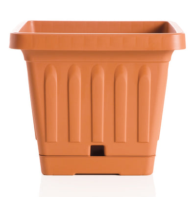 Vaso terra quadrato cm.40x40