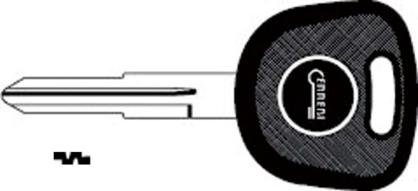 Chiave Auto Senza Trasponder T00KIA3RP