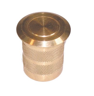 Pozzetto in ottone con molla mm.8