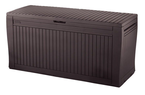 Baule keter 270lt seduta 200kg marrone cm 116,7 x 44,7 x 57H