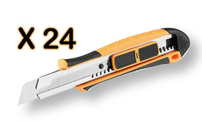 Espositore 24 Cutter Lama 18MM Anti-Infortunistica SK5