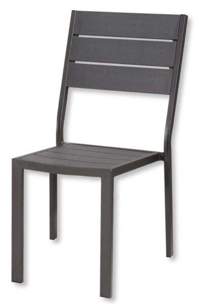 Sedia Tenerife Effetto Legno Grigio