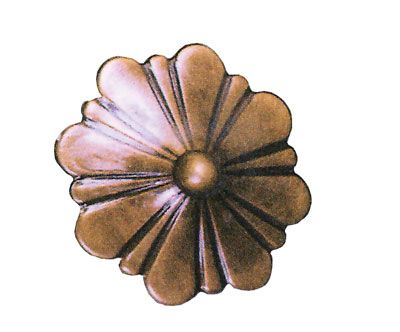 Rosone cm.15 art.543 bronzato