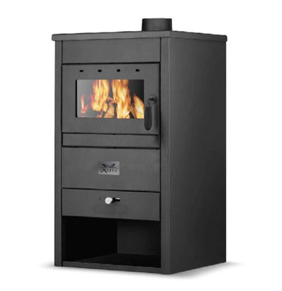 Stufa a legna Rea 18Kw cm.52x50x98H
