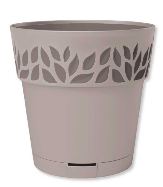 Vaso opera cloe d.30 tortora grigio